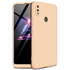 Hard Rigid Plastic Matte Finish Front and Back Cover Case 360 Degrees for Huawei Honor 8X Max Gold