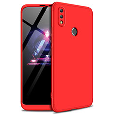 Hard Rigid Plastic Matte Finish Front and Back Cover Case 360 Degrees for Huawei Honor 8X Max Red