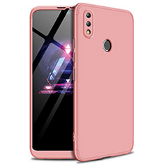Hard Rigid Plastic Matte Finish Front and Back Cover Case 360 Degrees for Huawei Honor 8X Max Rose Gold