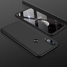 Hard Rigid Plastic Matte Finish Front and Back Cover Case 360 Degrees for Huawei Nova 3i Black