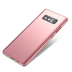 Hard Rigid Plastic Matte Finish Front and Back Cover Case 360 Degrees for Samsung Galaxy Note 8 Duos N950F Rose Gold