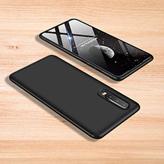 Hard Rigid Plastic Matte Finish Front and Back Cover Case 360 Degrees for Xiaomi Mi 9 Pro 5G Black