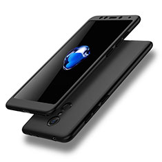 Hard Rigid Plastic Matte Finish Front and Back Cover Case 360 Degrees for Xiaomi Redmi 5 Black