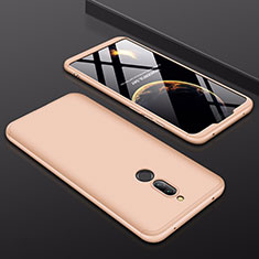 Hard Rigid Plastic Matte Finish Front and Back Cover Case 360 Degrees for Xiaomi Redmi 8 Gold