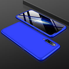 Hard Rigid Plastic Matte Finish Front and Back Cover Case 360 Degrees M01 for Xiaomi Mi 9 Pro 5G Blue
