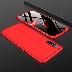 Hard Rigid Plastic Matte Finish Front and Back Cover Case 360 Degrees M01 for Xiaomi Mi A3 Lite Red