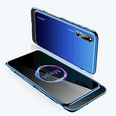 Hard Rigid Plastic Matte Finish Front and Back Cover Case 360 Degrees M02 for Huawei Honor Magic 2 Blue