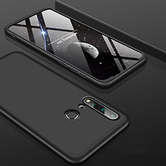 Hard Rigid Plastic Matte Finish Front and Back Cover Case 360 Degrees P01 for Huawei P20 Lite (2019) Black