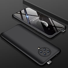Hard Rigid Plastic Matte Finish Front and Back Cover Case 360 Degrees P01 for Xiaomi Poco F2 Pro Black