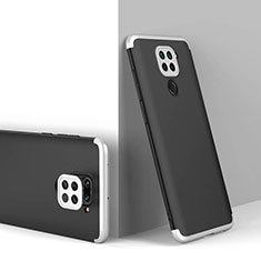 Hard Rigid Plastic Matte Finish Front and Back Cover Case 360 Degrees P02 for Xiaomi Redmi 10X 4G Silver