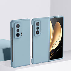 Hard Rigid Plastic Matte Finish Front and Back Cover Case 360 Degrees QH1 for Huawei Honor Magic Vs 5G Mint Blue