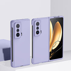 Hard Rigid Plastic Matte Finish Front and Back Cover Case 360 Degrees QH1 for Huawei Honor Magic Vs Ultimate 5G Clove Purple