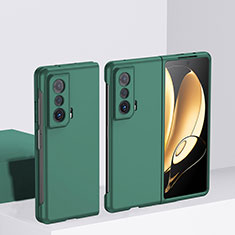 Hard Rigid Plastic Matte Finish Front and Back Cover Case 360 Degrees QH1 for Huawei Honor Magic Vs Ultimate 5G Green