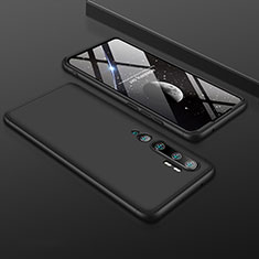 Hard Rigid Plastic Matte Finish Front and Back Cover Case 360 Degrees R01 for Xiaomi Mi Note 10 Pro Black