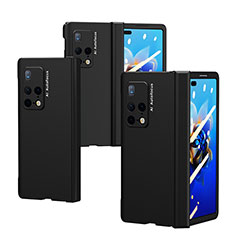 Hard Rigid Plastic Matte Finish Front and Back Cover Case 360 Degrees ZL6 for Huawei Mate X2 Black