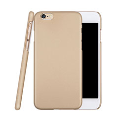 Hard Rigid Plastic Matte Finish Snap On Case for Apple iPhone 6 Gold