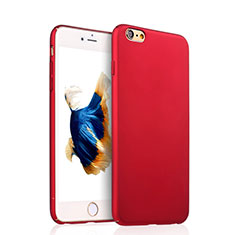 Hard Rigid Plastic Matte Finish Snap On Case for Apple iPhone 6S Red