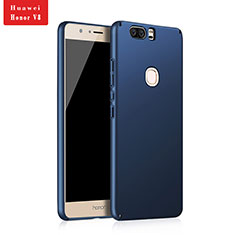 Hard Rigid Plastic Matte Finish Snap On Case for Huawei Honor V8 Blue