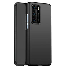 Hard Rigid Plastic Matte Finish Snap On Case for Huawei P40 Black