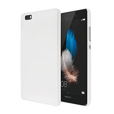 Hard Rigid Plastic Matte Finish Snap On Case for Huawei P8 Lite White