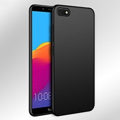 Hard Rigid Plastic Matte Finish Snap On Case for Huawei Y5 (2018) Black
