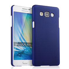 Hard Rigid Plastic Matte Finish Snap On Case for Samsung Galaxy A5 Duos SM-500F Blue
