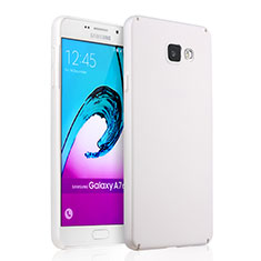 Hard Rigid Plastic Matte Finish Snap On Case for Samsung Galaxy A7 (2016) A7100 White