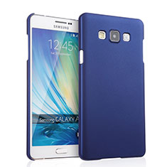 Hard Rigid Plastic Matte Finish Snap On Case for Samsung Galaxy A7 SM-A700 Blue