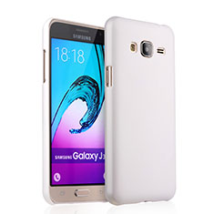 Hard Rigid Plastic Matte Finish Snap On Case for Samsung Galaxy Amp Prime J320P J320M White