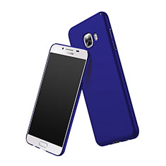 Hard Rigid Plastic Matte Finish Snap On Case for Samsung Galaxy C7 SM-C7000 Blue