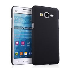 Hard Rigid Plastic Matte Finish Snap On Case for Samsung Galaxy Grand Prime 4G G531F Duos TV Black