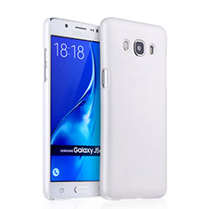 Hard Rigid Plastic Matte Finish Snap On Case for Samsung Galaxy J5 Duos (2016) White