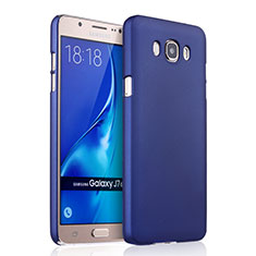 Hard Rigid Plastic Matte Finish Snap On Case for Samsung Galaxy J7 (2016) J710F J710FN Blue