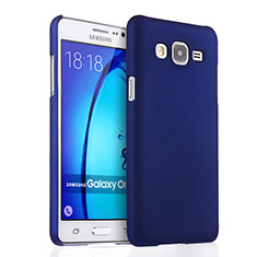 Hard Rigid Plastic Matte Finish Snap On Case for Samsung Galaxy On5 Pro Blue