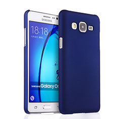 Hard Rigid Plastic Matte Finish Snap On Case for Samsung Galaxy On7 G600FY Blue