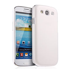 Hard Rigid Plastic Matte Finish Snap On Case for Samsung Galaxy S3 III i9305 Neo White