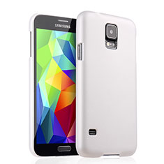 Hard Rigid Plastic Matte Finish Snap On Case for Samsung Galaxy S5 Duos Plus White