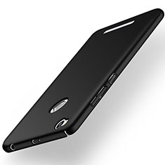 Hard Rigid Plastic Matte Finish Snap On Case for Xiaomi Redmi 3 Pro Black