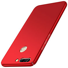 Hard Rigid Plastic Matte Finish Snap On Case M01 for Huawei Honor V9 Red