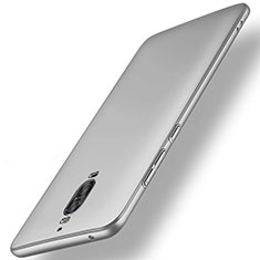 Hard Rigid Plastic Matte Finish Snap On Case M01 for Huawei Mate 9 Pro Silver
