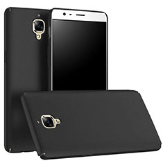 Hard Rigid Plastic Matte Finish Snap On Case M01 for OnePlus 3 Black