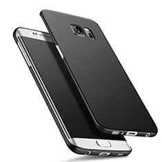 Hard Rigid Plastic Matte Finish Snap On Case M01 for Samsung Galaxy S6 Edge SM-G925 Black