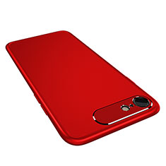 Hard Rigid Plastic Matte Finish Snap On Case M02 for Apple iPhone 8 Red