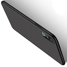 Hard Rigid Plastic Matte Finish Snap On Case M02 for Apple iPhone X Black