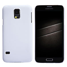 Hard Rigid Plastic Matte Finish Snap On Case M02 for Samsung Galaxy S5 G900F G903F White