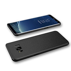 Hard Rigid Plastic Matte Finish Snap On Case M06 for Samsung Galaxy S8 Plus Black
