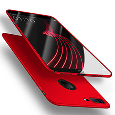 Hard Rigid Plastic Matte Finish Snap On Case M14 for Apple iPhone 8 Plus Red