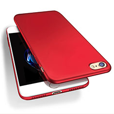 Hard Rigid Plastic Matte Finish Snap On Case Q03 for Apple iPhone 8 Red