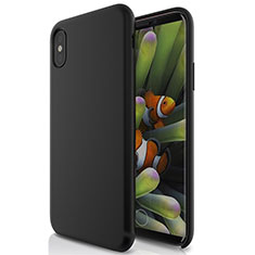 Hard Rigid Plastic Matte Finish Snap On Case S01 for Apple iPhone Xs Black