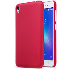 Hard Rigid Plastic Matte Finish Snap On Cover for Asus Zenfone Live ZB501KL Red
